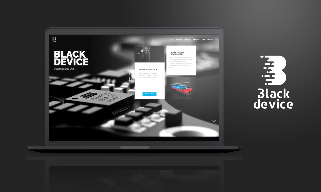 Black Device exhibe su potencial con su nueva web